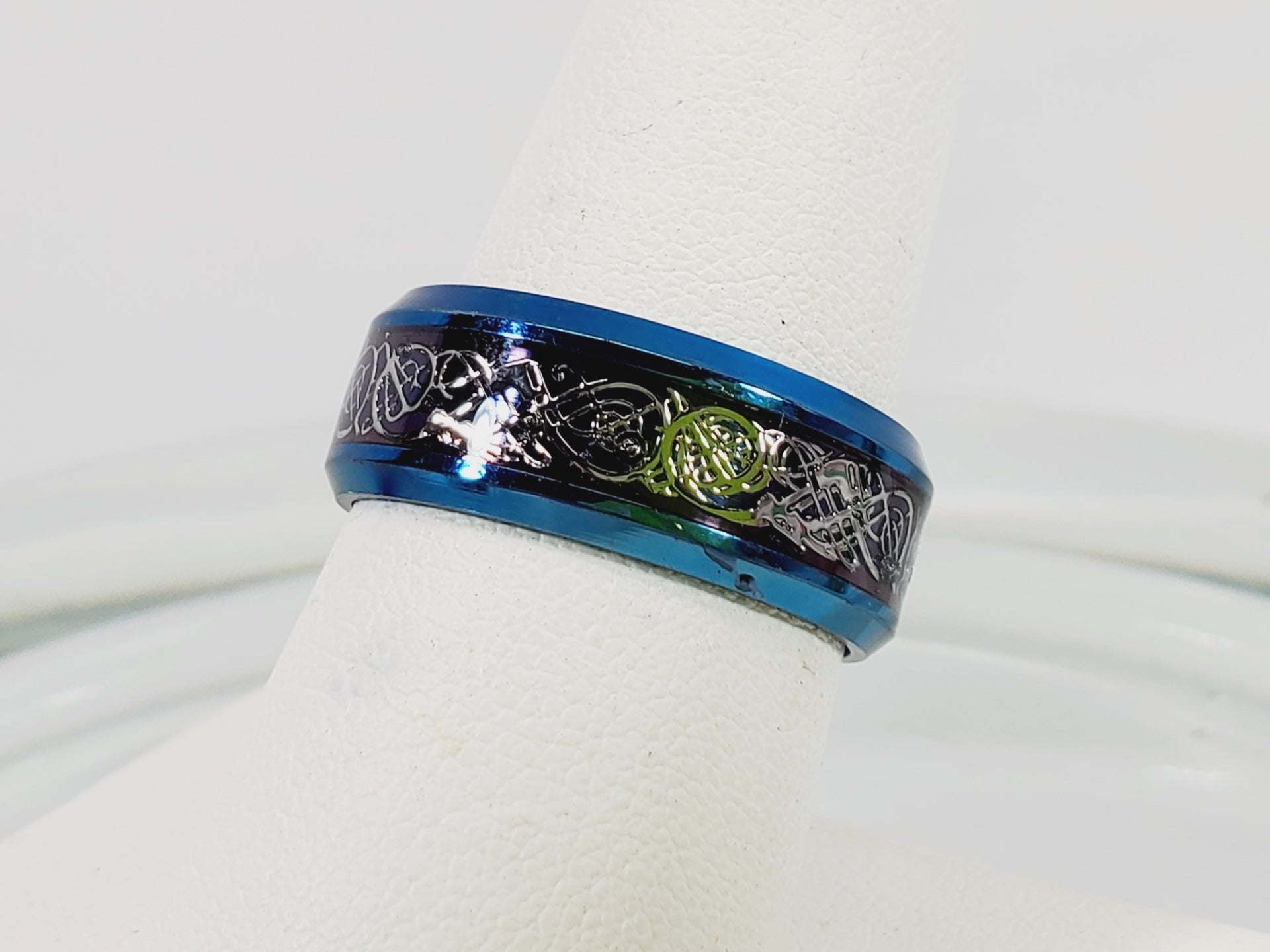 Stainless Steel Ring Size 8