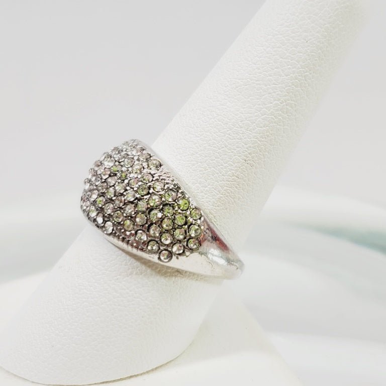 Crystal Dome Ring Size 8.5 - Image 2
