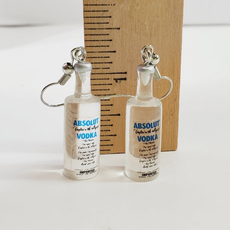 Absolut Vodka Bottle Shaped Earrings - Image 3