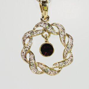 Red Crystal Pendant