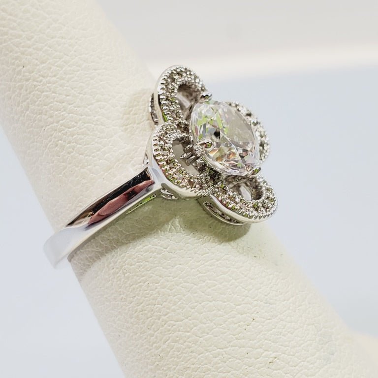 Crystal Ring Size 6 - Image 3