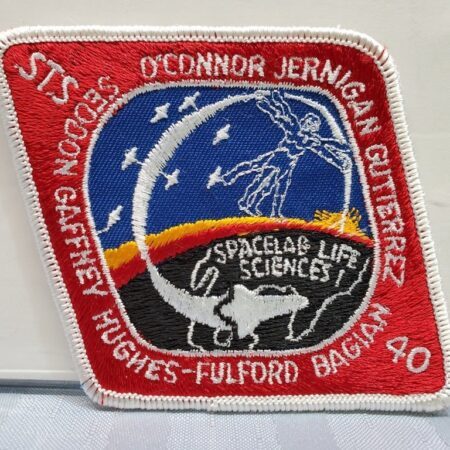 NASA Patch Space Lab Life Sciences Fulford Bagian Hughes Jernigan +