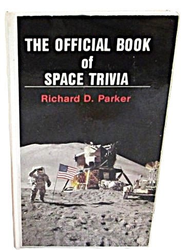 The Official Book of Space Trivia  Richard Parker Hardcover