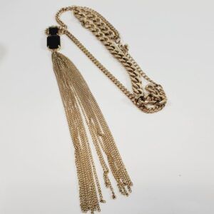 1980s Statement 16" Necklace with a 9" Pendant