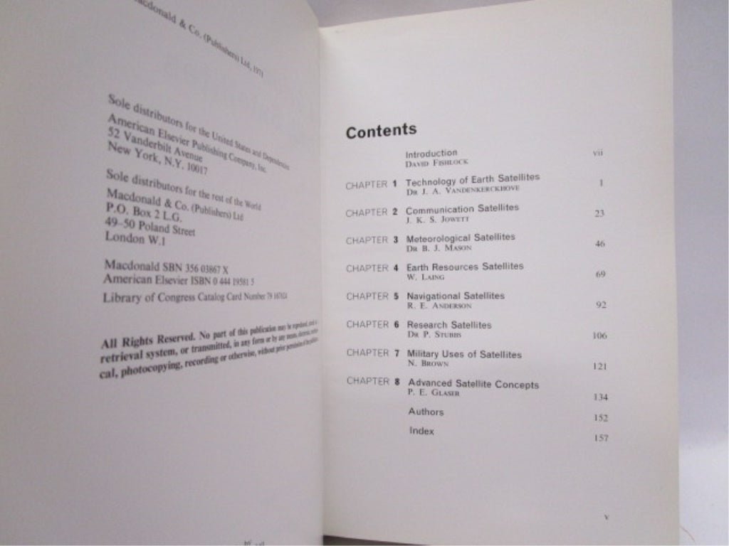 A Guide to Earth Satellites 1971 Hardcover Book edited by David Fishlock - Image 4