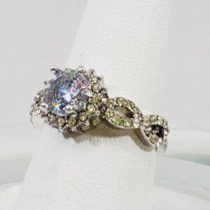 Crystal Ring Size 8