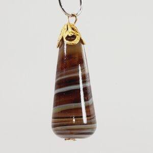 Vintage Art Glass Pendant