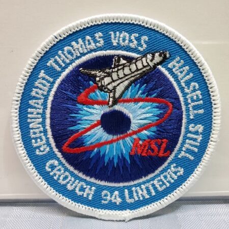 NASA Patch MSL 1994 Gernhardt Thomas Voss Halsell Still Crouch Linteris