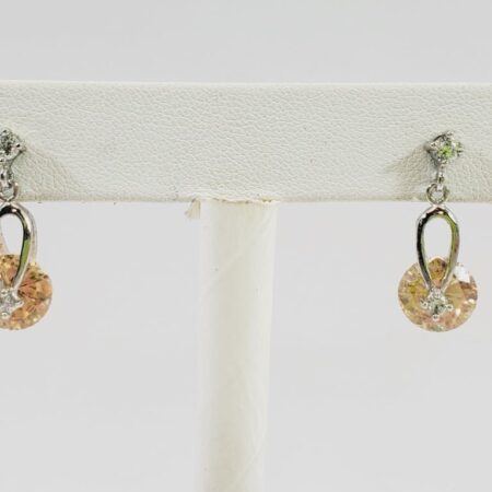 Crystal Pierced Earrings