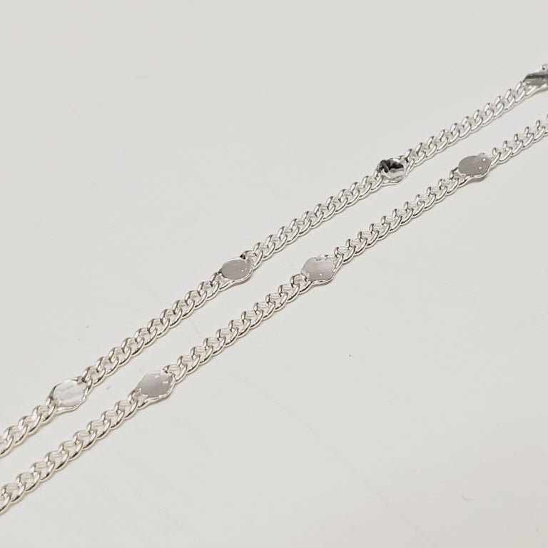 Dainty Chain with Heart Pendant 18" - Image 2