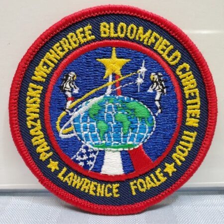 NASA Patch Lawrence Foale Bloomfield Chretien Titov Wetherbee +