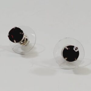 Gorgeous Red Crystal Stud Earrings