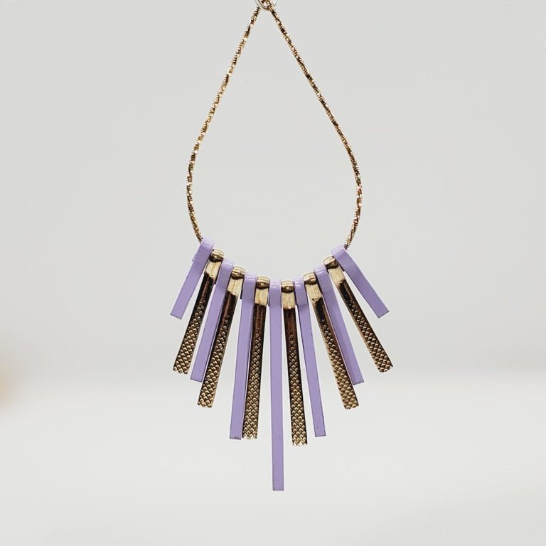1980's Purple Pendant