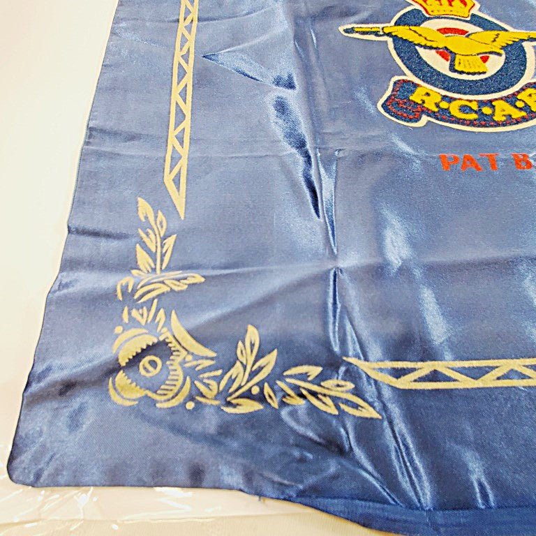 Vintage Pat Bay RCAF Air Force Souvenir Pillow Cover World War II - Image 2