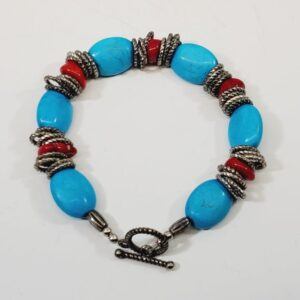 Beaded Bracelet Toggle Closure