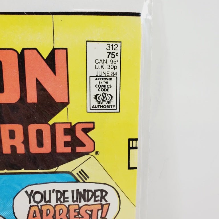 Legion of Super-Heroes #312 75¢ Cover DC Comics - Image 2