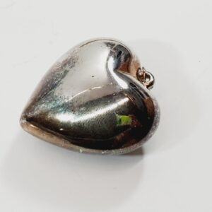 Vintage Large Puffy Heart Pendant